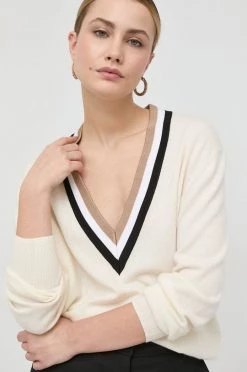 Γυναικεία Χωρίς φερμουάρ Μάλλινο πουλόβερ BOSS χρώμα: άσπρο, -Boss Κατάστημα πωλήσεων unnamed file 1686