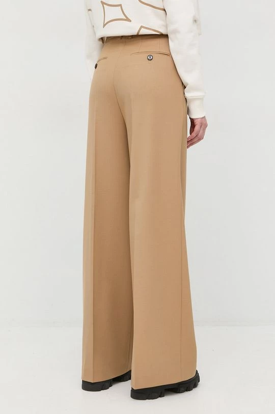 Γυναικεία Υφασμάτινα Μάλλινα παντελόνια BOSS μπεζ, 5 Γυναικεία Υφασμάτινα Μάλλινα παντελόνια BOSS μπεζ, - Image 3