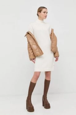 Γυναικεία Φορέματα Μάλλινο φόρεμα BOSS άσπρο, -Boss Κατάστημα πωλήσεων unnamed file 1693