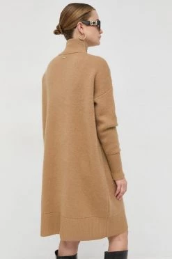 Γυναικεία Φορέματα Μάλλινο φόρεμα BOSS μπεζ, -Boss Κατάστημα πωλήσεων unnamed file 1718
