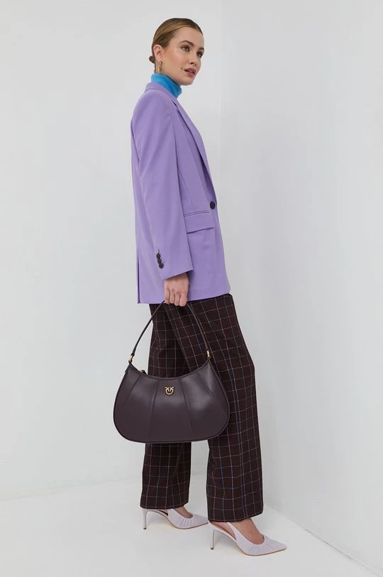 Γυναικεία Σακάκια Μαλλί μπουφάν BOSS μοβ, 4 Γυναικεία Σακάκια Μαλλί μπουφάν BOSS μοβ, - Image 2