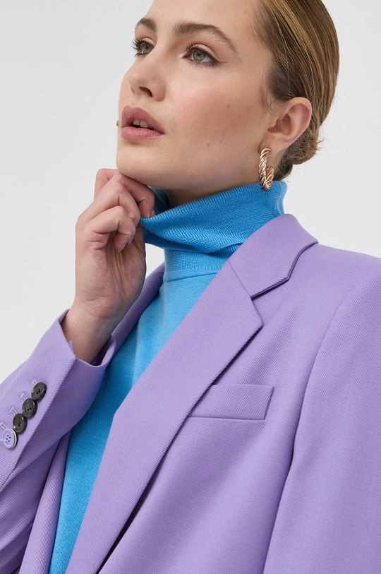 Γυναικεία Σακάκια Μαλλί μπουφάν BOSS μοβ, 6 Γυναικεία Σακάκια Μαλλί μπουφάν BOSS μοβ, - Image 4