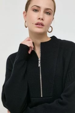 Γυναικεία Χωρίς φερμουάρ Μάλλινο πουλόβερ BOSS χρώμα: μαύρο, -Boss Κατάστημα πωλήσεων unnamed file 1730