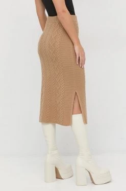Γυναικεία Φούστες Φούστα με μείγμα κασμίρ BOSS μπεζ, -Boss Κατάστημα πωλήσεων unnamed file 1753