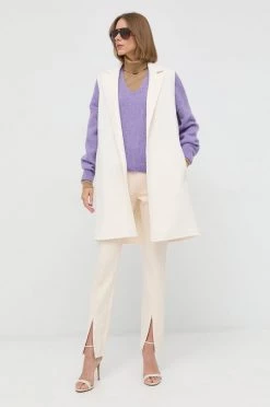 Γυναικεία Χωρίς φερμουάρ Μάλλινο πουλόβερ BOSS χρώμα: μπεζ, -Boss Κατάστημα πωλήσεων unnamed file 1762