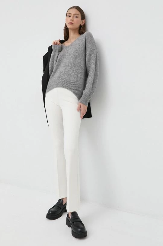 Γυναικεία Χωρίς φερμουάρ Μάλλινο πουλόβερ BOSS χρώμα: γκρι, 3 Γυναικεία Χωρίς φερμουάρ Μάλλινο πουλόβερ BOSS χρώμα: γκρι,