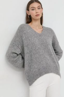 Γυναικεία Χωρίς φερμουάρ Μάλλινο πουλόβερ BOSS χρώμα: γκρι, 8 Γυναικεία Χωρίς φερμουάρ Μάλλινο πουλόβερ BOSS χρώμα: γκρι, -Boss Κατάστημα πωλήσεων unnamed file 1767