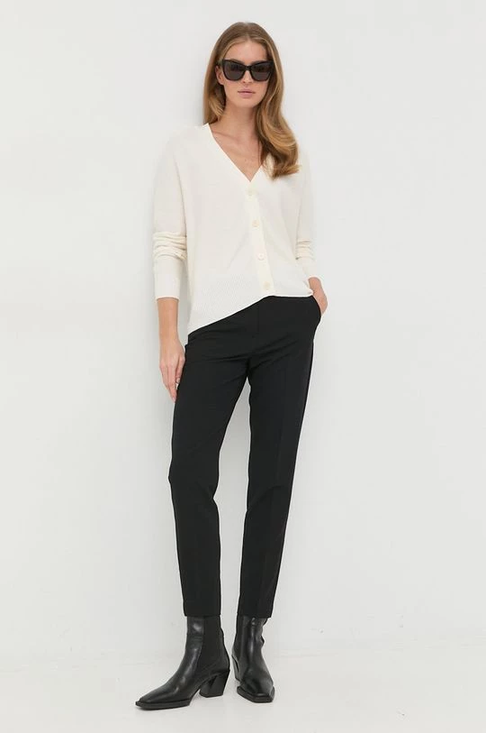 Γυναικεία Με φερμουάρ Ζακέτα με μείγμα κασμίρ BOSS μπεζ 4 Γυναικεία Με φερμουάρ Ζακέτα με μείγμα κασμίρ BOSS μπεζ - Image 2