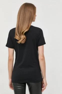 Γυναικεία Κοντομάνικο Βαμβακερό μπλουζάκι BOSS μαύρο -Boss Κατάστημα πωλήσεων unnamed file 1823