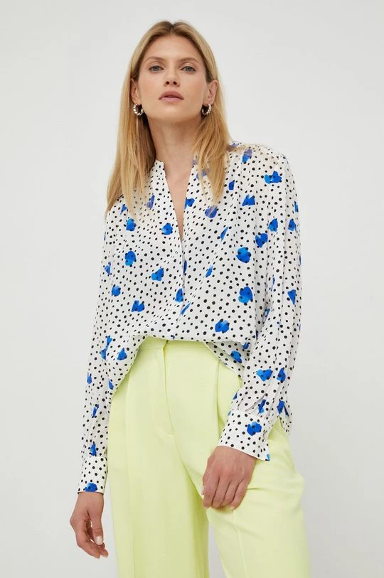 Γυναικεία Πουκάμισα Μεταξωτό πουκάμισο BOSS μπλε 7 Γυναικεία Πουκάμισα Μεταξωτό πουκάμισο BOSS μπλε - Image 5