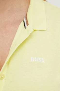 Γυναικεία Φορέματα Βαμβακερό φόρεμα BOSS κίτρινο, -Boss Κατάστημα πωλήσεων unnamed file 1864