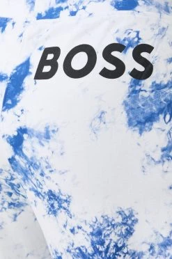 Γυναικεία Παντελόνια φόρμας Βαμβακερό παντελόνι BOSS μπλε -Boss Κατάστημα πωλήσεων unnamed file 1892