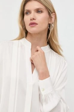 Γυναικεία Μπλούζες Μεταξωτό πουκάμισο BOSS μπεζ, -Boss Κατάστημα πωλήσεων unnamed file 1901