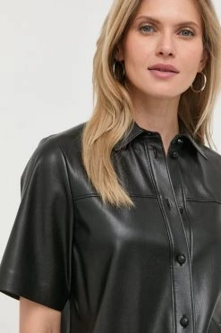 Γυναικεία Πουκάμισα Πουκάμισο BOSS μαύρο, -Boss Κατάστημα πωλήσεων unnamed file 1919