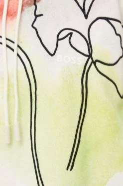 Γυναικεία Χωρίς φερμουάρ Βαμβακερή μπλούζα BOSS χρώμα: μπεζ, -Boss Κατάστημα πωλήσεων unnamed file 1925