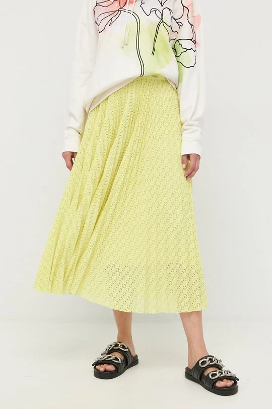 Γυναικεία Φούστες Φούστα BOSS κίτρινο, 3 Γυναικεία Φούστες Φούστα BOSS κίτρινο,