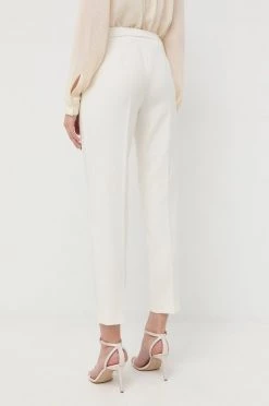 Γυναικεία Υφασμάτινα Παντελόνι BOSS άσπρο, 8 Γυναικεία Υφασμάτινα Παντελόνι BOSS άσπρο, -Boss Κατάστημα πωλήσεων unnamed file 1956