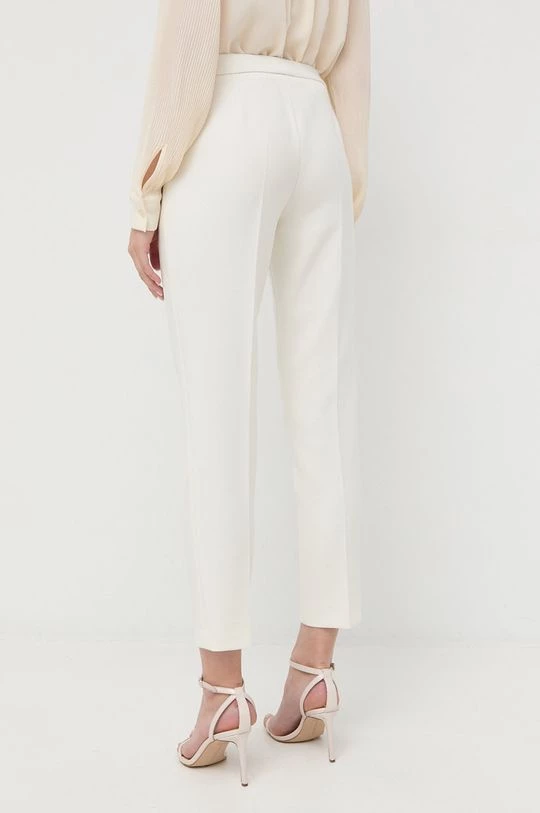 Γυναικεία Υφασμάτινα Παντελόνι BOSS άσπρο, 5 Γυναικεία Υφασμάτινα Παντελόνι BOSS άσπρο, - Image 3