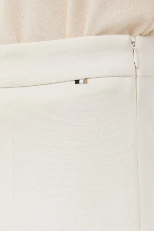 Γυναικεία Υφασμάτινα Παντελόνι BOSS άσπρο, 6 Γυναικεία Υφασμάτινα Παντελόνι BOSS άσπρο, - Image 4