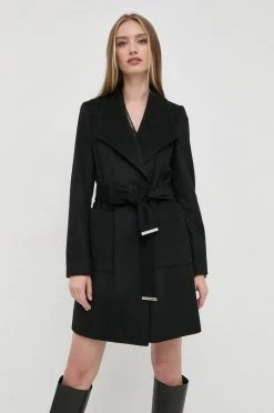 Γυναικεία Παλτά Παλτό από μείγμα κασμίρ BOSS μαύρο, -Boss Κατάστημα πωλήσεων unnamed file 1967