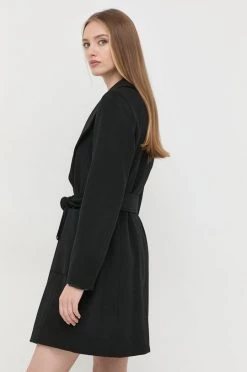 Γυναικεία Παλτά Παλτό από μείγμα κασμίρ BOSS μαύρο, -Boss Κατάστημα πωλήσεων unnamed file 1968