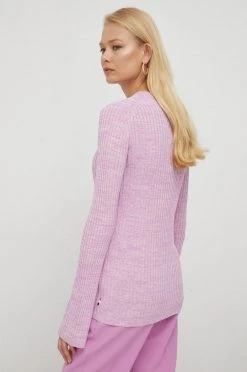 Γυναικεία Χωρίς φερμουάρ Πουλόβερ BOSS μοβ, -Boss Κατάστημα πωλήσεων unnamed file 1980