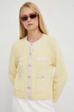 Γυναικεία Με φερμουάρ Πλεκτή ζακέτα BOSS κίτρινο -Boss Κατάστημα πωλήσεων unnamed file 1986