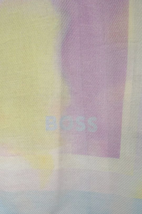 Γυναικεία Φουλάρια Σάλι BOSS σκούρο μπλε 4 Γυναικεία Φουλάρια Σάλι BOSS σκούρο μπλε - Image 2