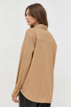 Γυναικεία Πουκάμισα Μάλλινο πουκάμισο BOSS μπεζ, -Boss Κατάστημα πωλήσεων unnamed file 20
