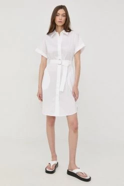 Γυναικεία Φορέματα Φόρεμα Boss άσπρο, -Boss Κατάστημα πωλήσεων unnamed file 2035