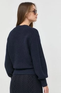 Γυναικεία Χωρίς φερμουάρ Πουλόβερ με προσθήκη μαλλιού BOSS χρώμα: ναυτικό μπλε, -Boss Κατάστημα πωλήσεων unnamed file 204