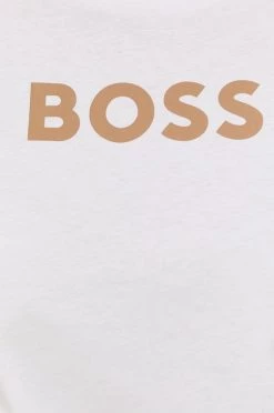 Γυναικεία Κοντομάνικο Βαμβακερό μπλουζάκι BOSS άσπρο -Boss Κατάστημα πωλήσεων unnamed file 2043