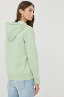 Γυναικεία Χωρίς φερμουάρ Βαμβακερή μπλούζα BOSS χρώμα: πράσινο, -Boss Κατάστημα πωλήσεων unnamed file 2046