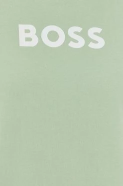 Γυναικεία Χωρίς φερμουάρ Βαμβακερή μπλούζα BOSS χρώμα: πράσινο, -Boss Κατάστημα πωλήσεων unnamed file 2048