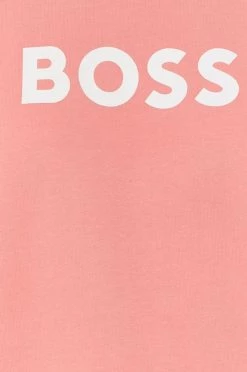 Γυναικεία Χωρίς φερμουάρ Βαμβακερή μπλούζα BOSS χρώμα: πορτοκαλί, -Boss Κατάστημα πωλήσεων unnamed file 2070