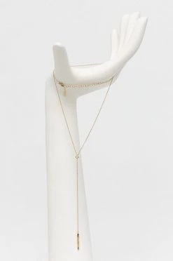 Γυναικεία Κολιέ BOSS χρυσαφί