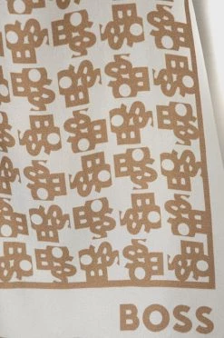 Γυναικεία Φουλάρια Μεταξωτό φουλάρι BOSS μπεζ -Boss Κατάστημα πωλήσεων unnamed file 215