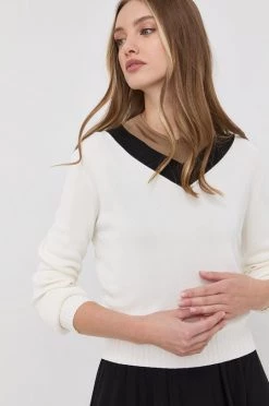 Γυναικεία Χωρίς φερμουάρ Πουλόβερ BOSS χρώμα: μπεζ, -Boss Κατάστημα πωλήσεων unnamed file 2157