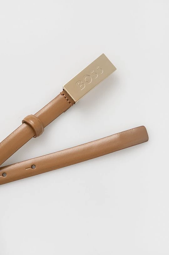 Γυναικεία Ζώνες Δερμάτινη ζώνη BOSS χρώμα: καφέ 4 Γυναικεία Ζώνες Δερμάτινη ζώνη BOSS χρώμα: καφέ - Image 2