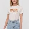 Γυναικεία Κοντομάνικο Βαμβακερό μπλουζάκι Boss άσπρο -Boss Κατάστημα πωλήσεων unnamed file 2168