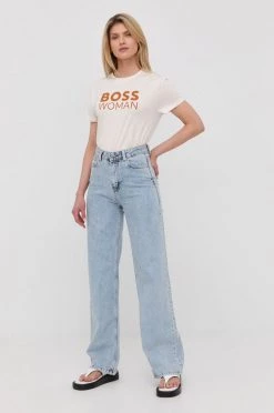 Γυναικεία Κοντομάνικο Βαμβακερό μπλουζάκι Boss άσπρο 8 Γυναικεία Κοντομάνικο Βαμβακερό μπλουζάκι Boss άσπρο -Boss Κατάστημα πωλήσεων unnamed file 2169