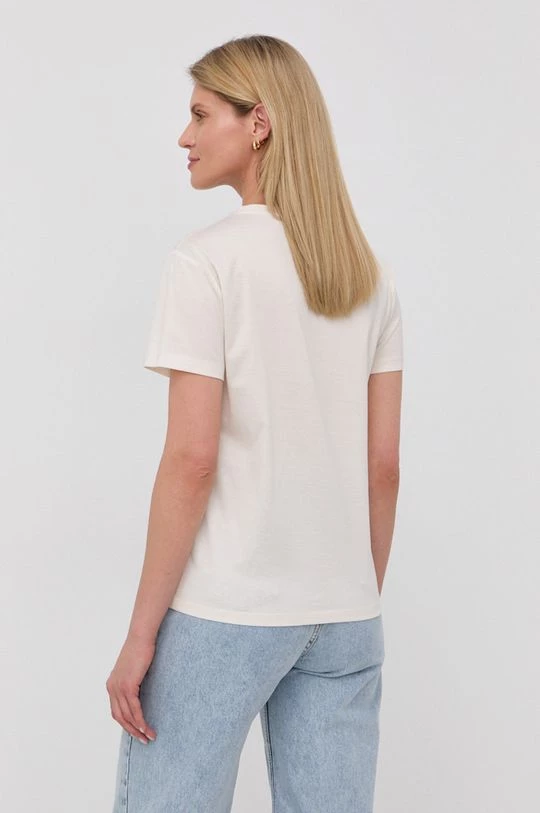 Γυναικεία Κοντομάνικο Βαμβακερό μπλουζάκι Boss άσπρο 5 Γυναικεία Κοντομάνικο Βαμβακερό μπλουζάκι Boss άσπρο - Image 3