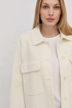 Γυναικεία Πουκάμισα Μάλλινο πουκάμισο Boss μπεζ -Boss Κατάστημα πωλήσεων unnamed file 2217