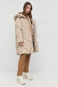 Γυναικεία Χωρίς φερμουάρ Μπλούζα BOSS μπεζ, με κουκούλα -Boss Κατάστημα πωλήσεων unnamed file 222