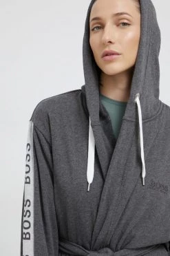 Γυναικεία Μπουρνούζια Μπουρνούζι BOSS γκρι -Boss Κατάστημα πωλήσεων unnamed file 2245