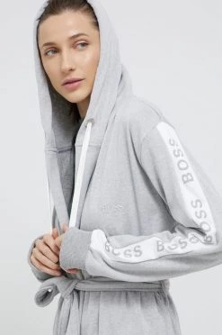 Γυναικεία Μπουρνούζια Μπουρνούζι Boss γκρι -Boss Κατάστημα πωλήσεων unnamed file 2250