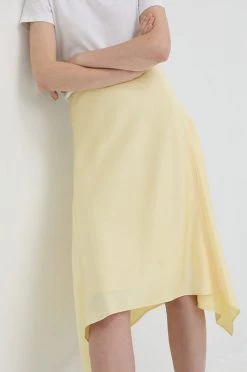 Γυναικεία Φούστες Φούστα Boss κίτρινο