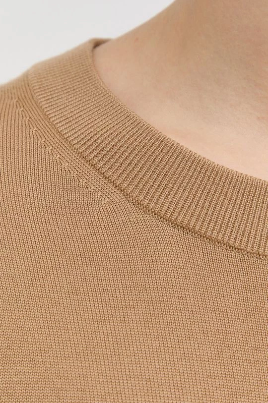 Γυναικεία Χωρίς φερμουάρ Μάλλινο πουλόβερ BOSS χρώμα: μπεζ, 7 Γυναικεία Χωρίς φερμουάρ Μάλλινο πουλόβερ BOSS χρώμα: μπεζ, - Image 5