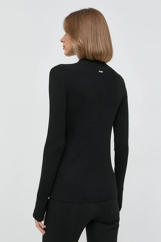 Γυναικεία Χωρίς φερμουάρ Μάλλινο πουλόβερ BOSS χρώμα: μαύρο, 5 Γυναικεία Χωρίς φερμουάρ Μάλλινο πουλόβερ BOSS χρώμα: μαύρο, - Image 3