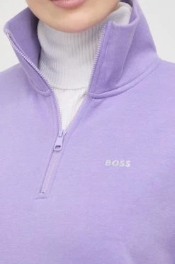 Γυναικεία Χωρίς φερμουάρ Μπλούζα BOSS μοβ, -Boss Κατάστημα πωλήσεων unnamed file 235